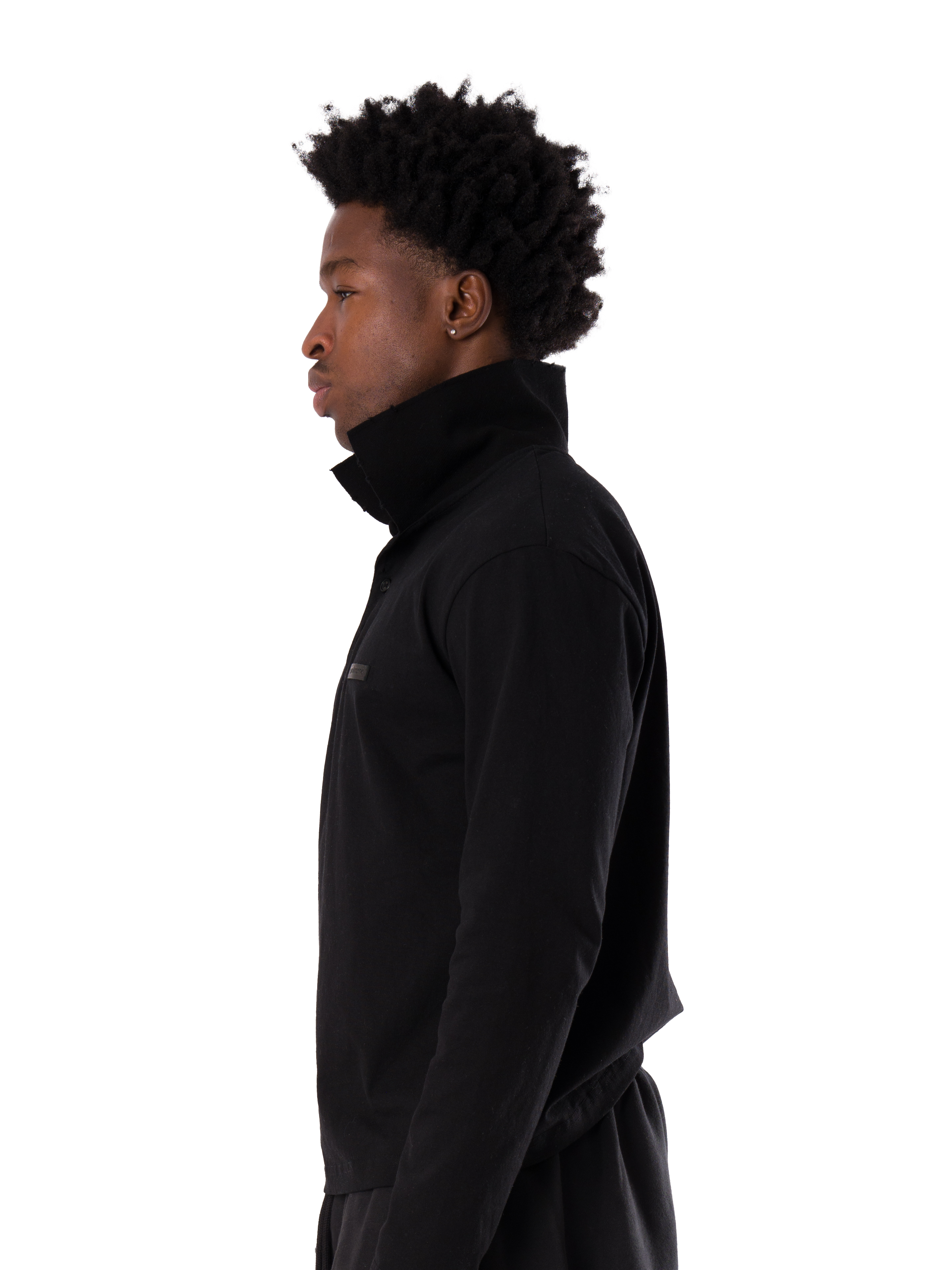 Distressed Polo Longsleeve